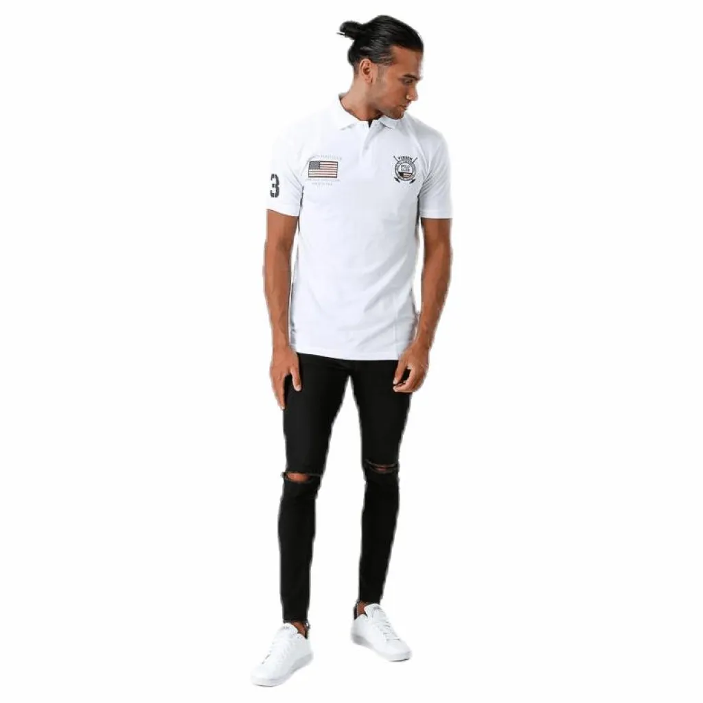 Vinson Polo Club Hanan White Vit New