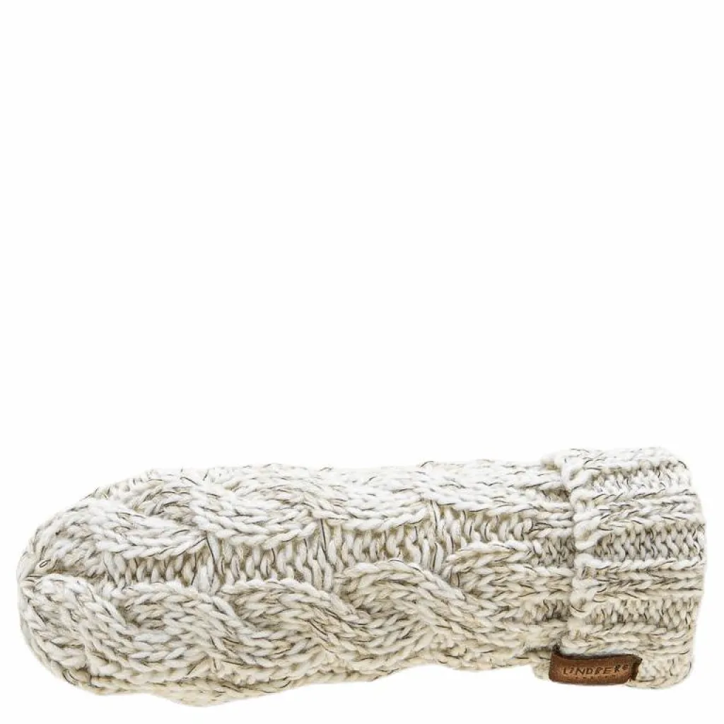 Handlight Reflective Mitten White*Lindberg New