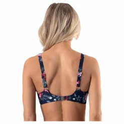 Hawaii Unique Wire Bra Blue/Patterned*Abecita Discount