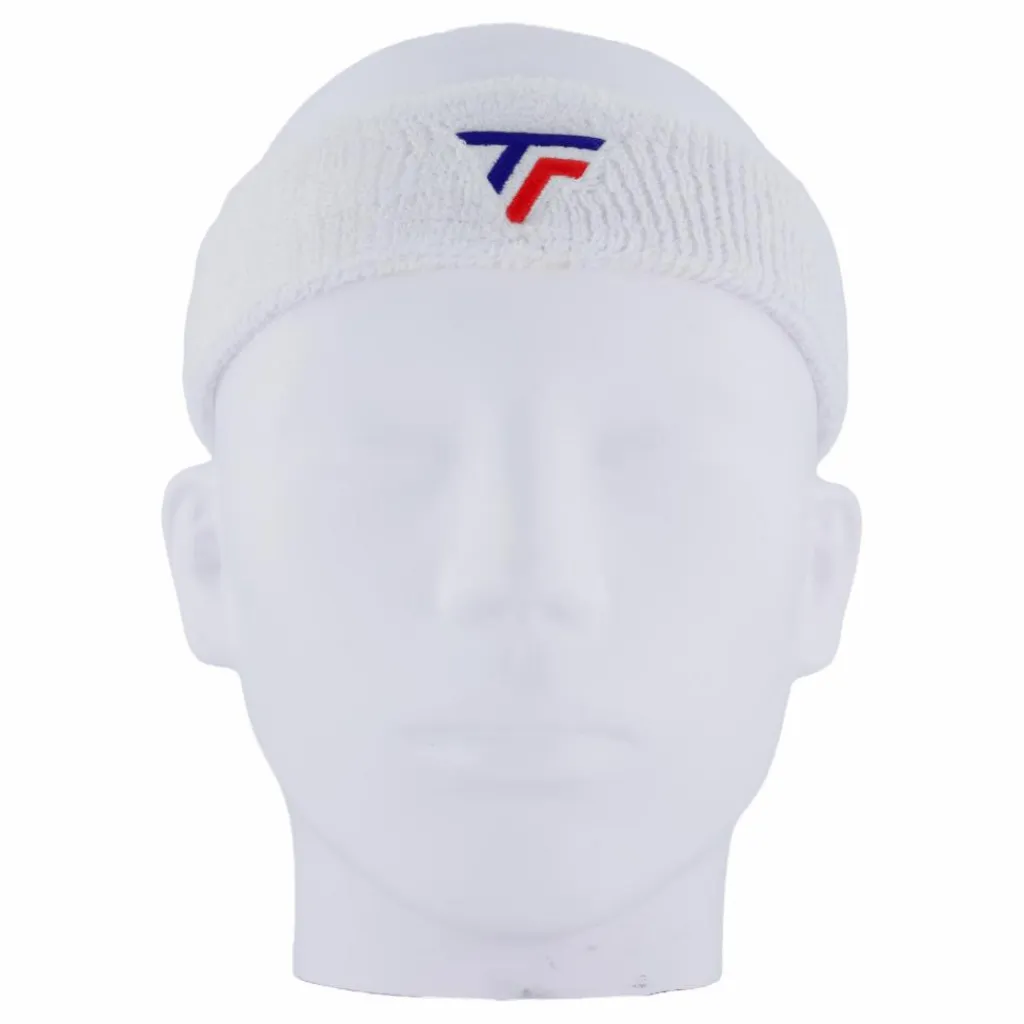 Tecnifibre Headband White White Vit Outlet