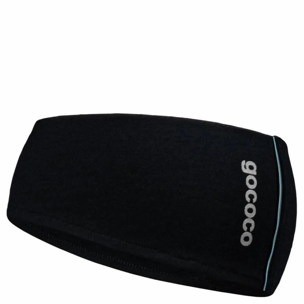 Gococo Headband Wool Reflective Black Svart New