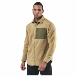 Burton Heart Fleece Shirt Beige Best