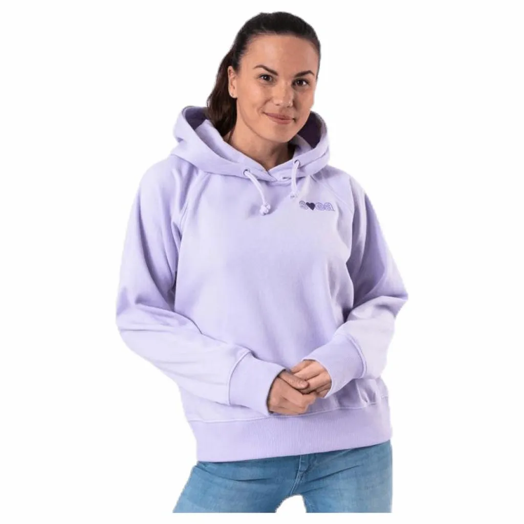 Heart Logo Hood Purple*Svea Hot