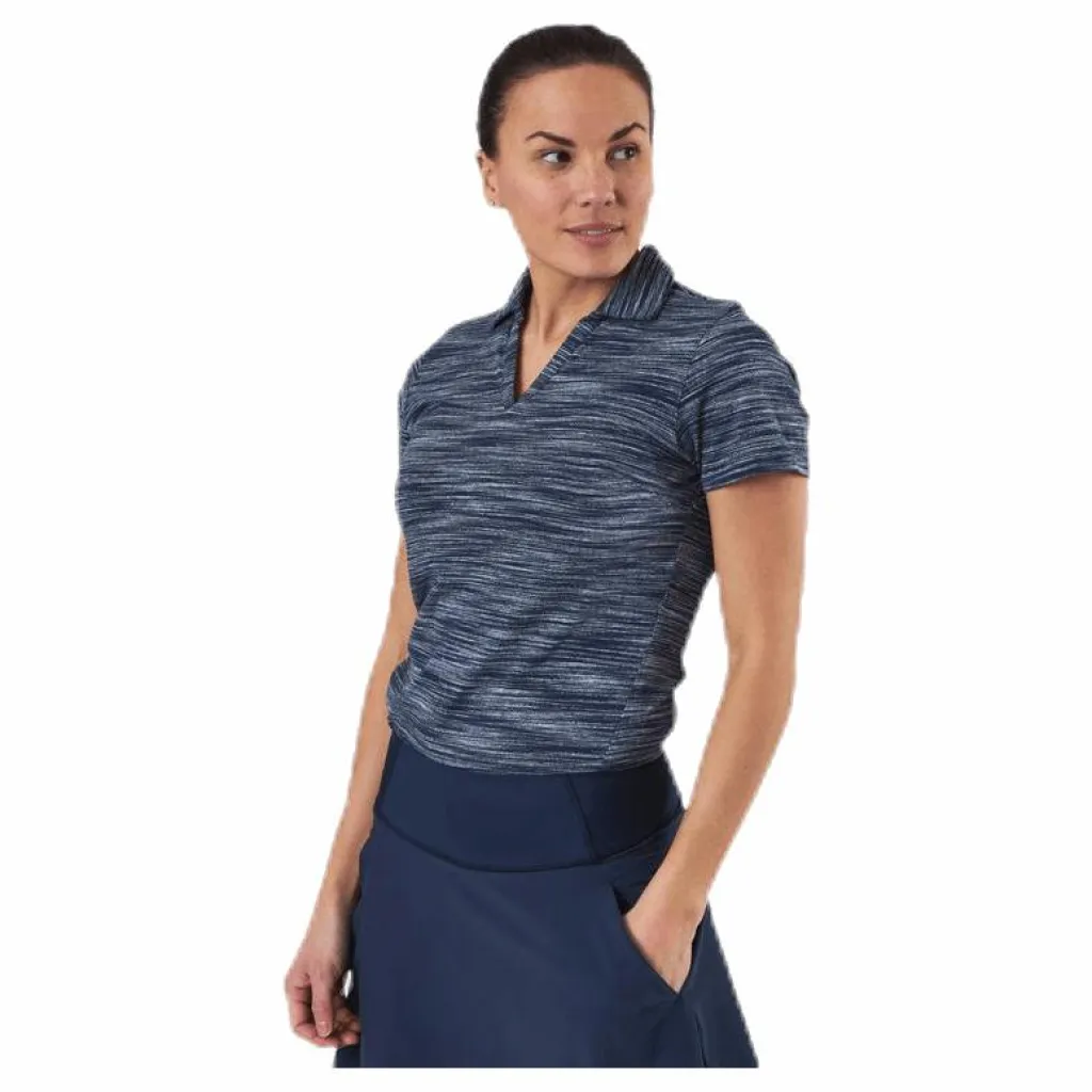 Heather Slub Polo Blue*Puma Golf Sale
