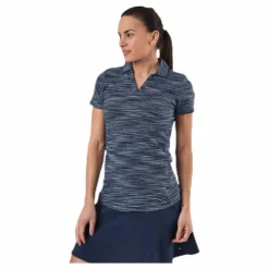 Heather Slub Polo Blue*Puma Golf Sale