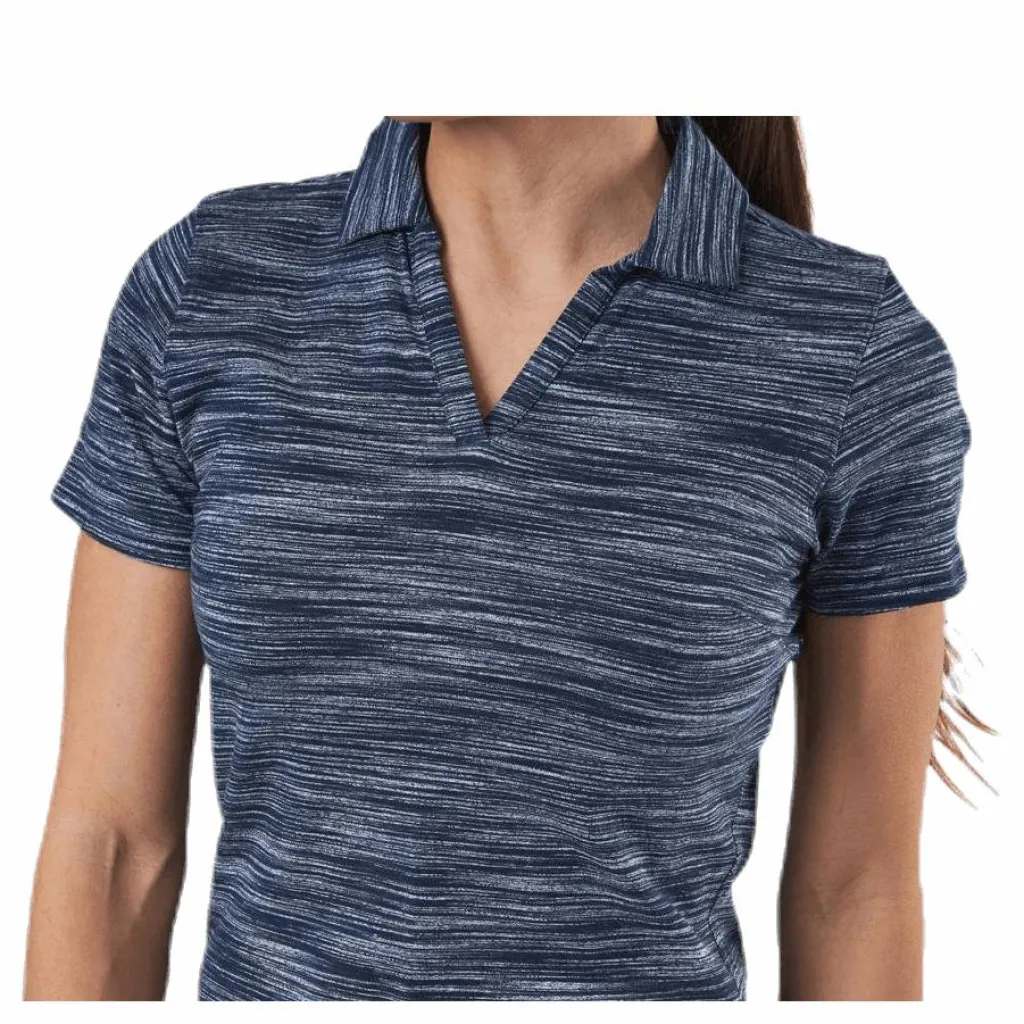 Heather Slub Polo Blue*Puma Golf Sale