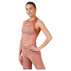 Nike Heather Tank Pink/White Rosa Hot
