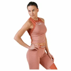 Nike Heather Tank Pink/White Rosa Hot