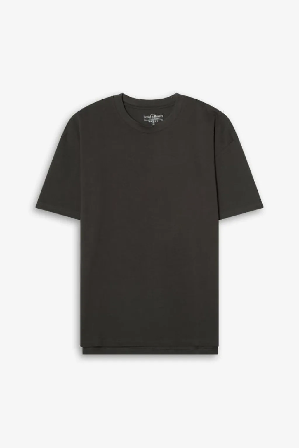 Bread & Boxers Heavy Tee Charcoal Grey Online