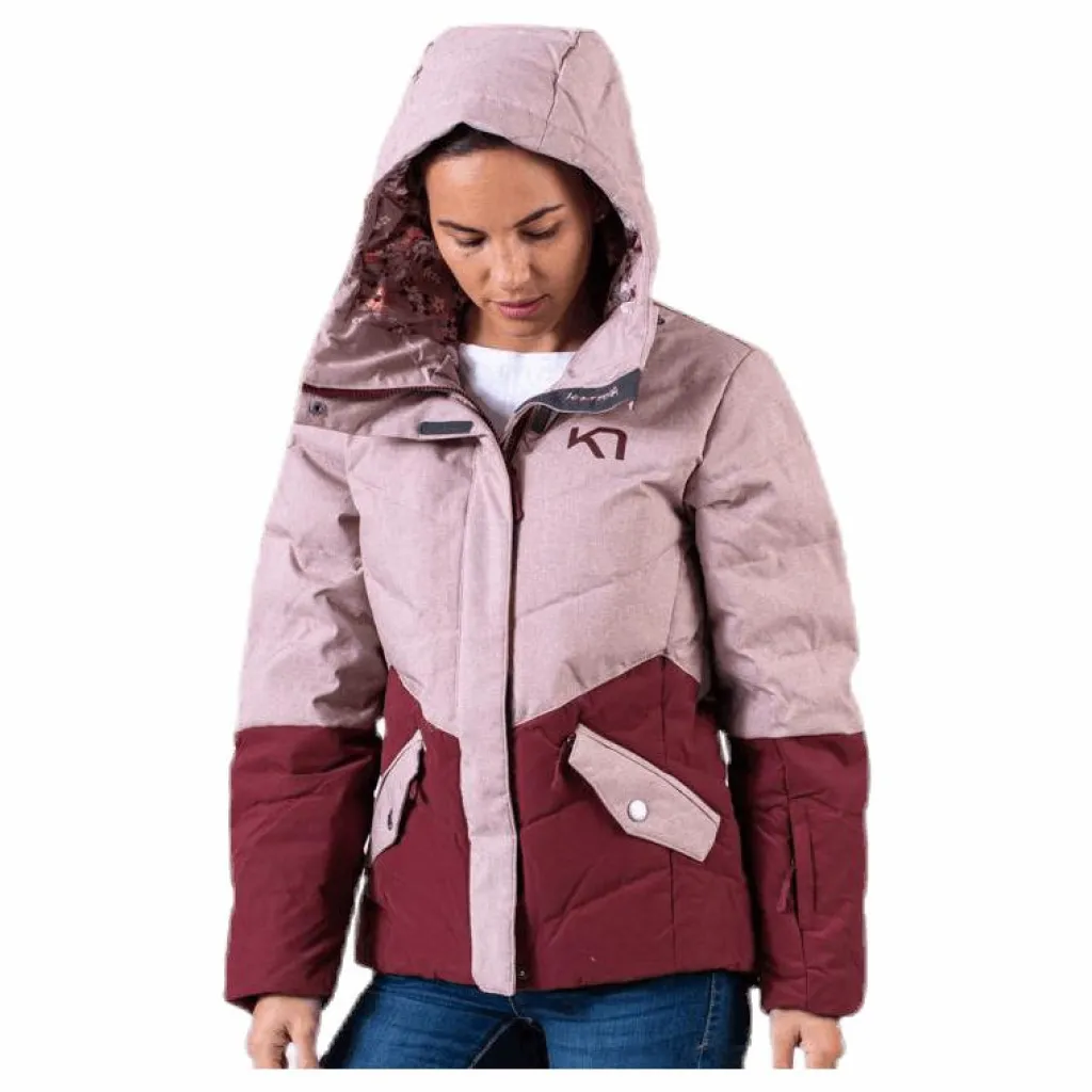 Kari Traa Helicopter Jacket Pink/Red Rosa och Röd Clearance