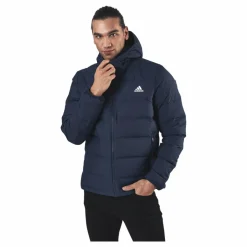 Helionic Down Hooded Jacket Legend Ink*adidas