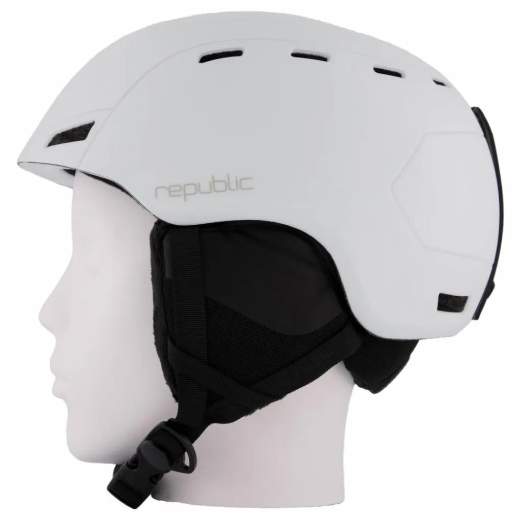 Republic Helmet R510 White Vit Outlet