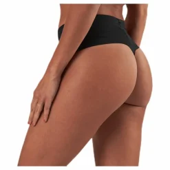 Björn Borg Henni Solid High Waist String Black Svart Best