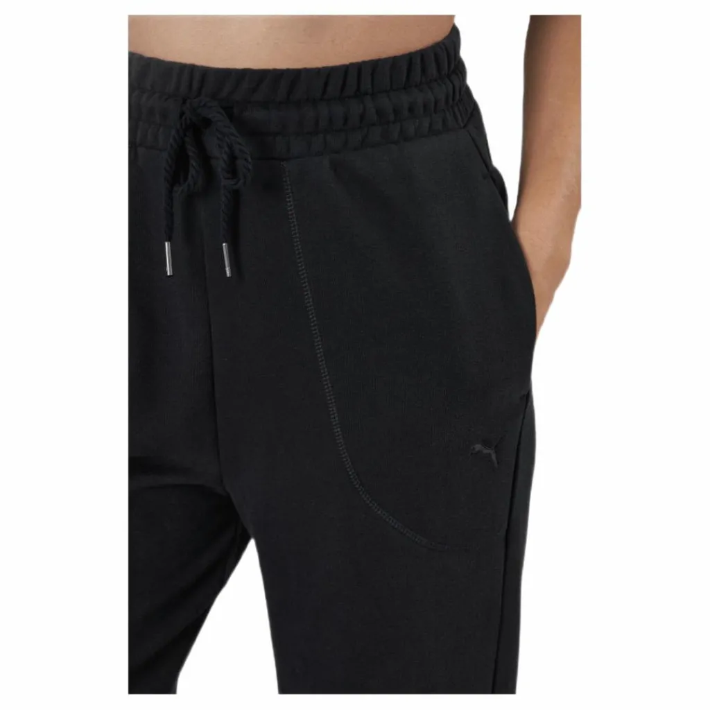 Puma Her Wide Pants Tr Black Svart Discount