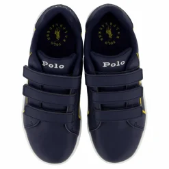 Heritage Court Iii Ez C-navy Smooth W/ White Pp*Ralph Lauren Junior Online