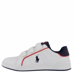 Heritage Court Iii Ez C-white Smooth/navy W/ Navy Pp*Ralph Lauren Junior Hot