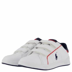 Heritage Court Iii Ez C-white Smooth/navy W/ Navy Pp*Ralph Lauren Junior Hot