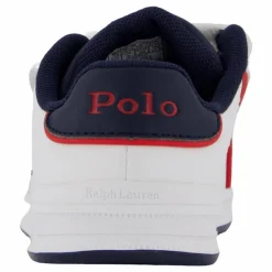Heritage Court Iii Ez T-white Smooth/navy W/ Navy Pp*Ralph Lauren Junior Hot