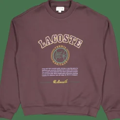 Heritage Embroidery Fleece Swe Skb*Lacoste Outlet