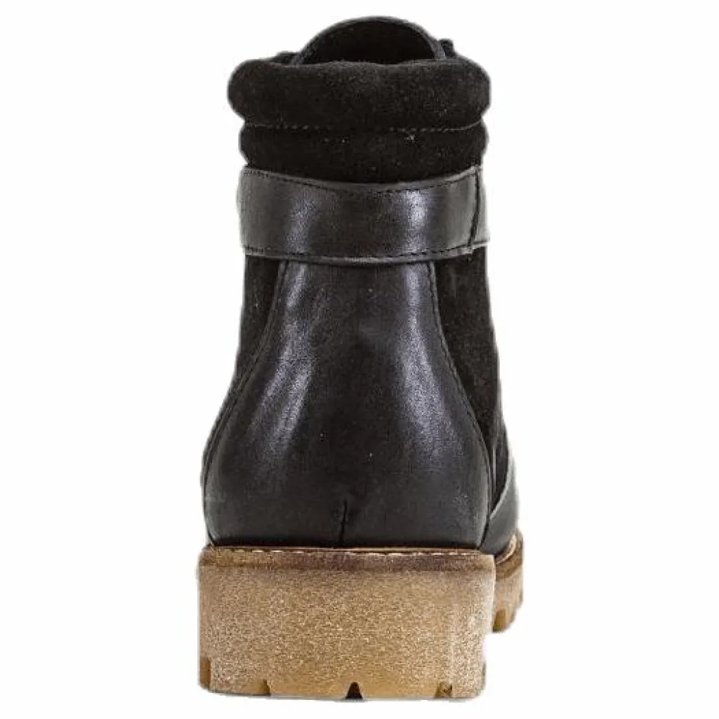 Herla Leather Boot Black*Pieces Best