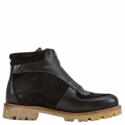 Herla Leather Boot Black*Pieces Best