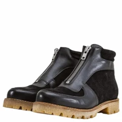 Herla Leather Boot Black*Pieces Best