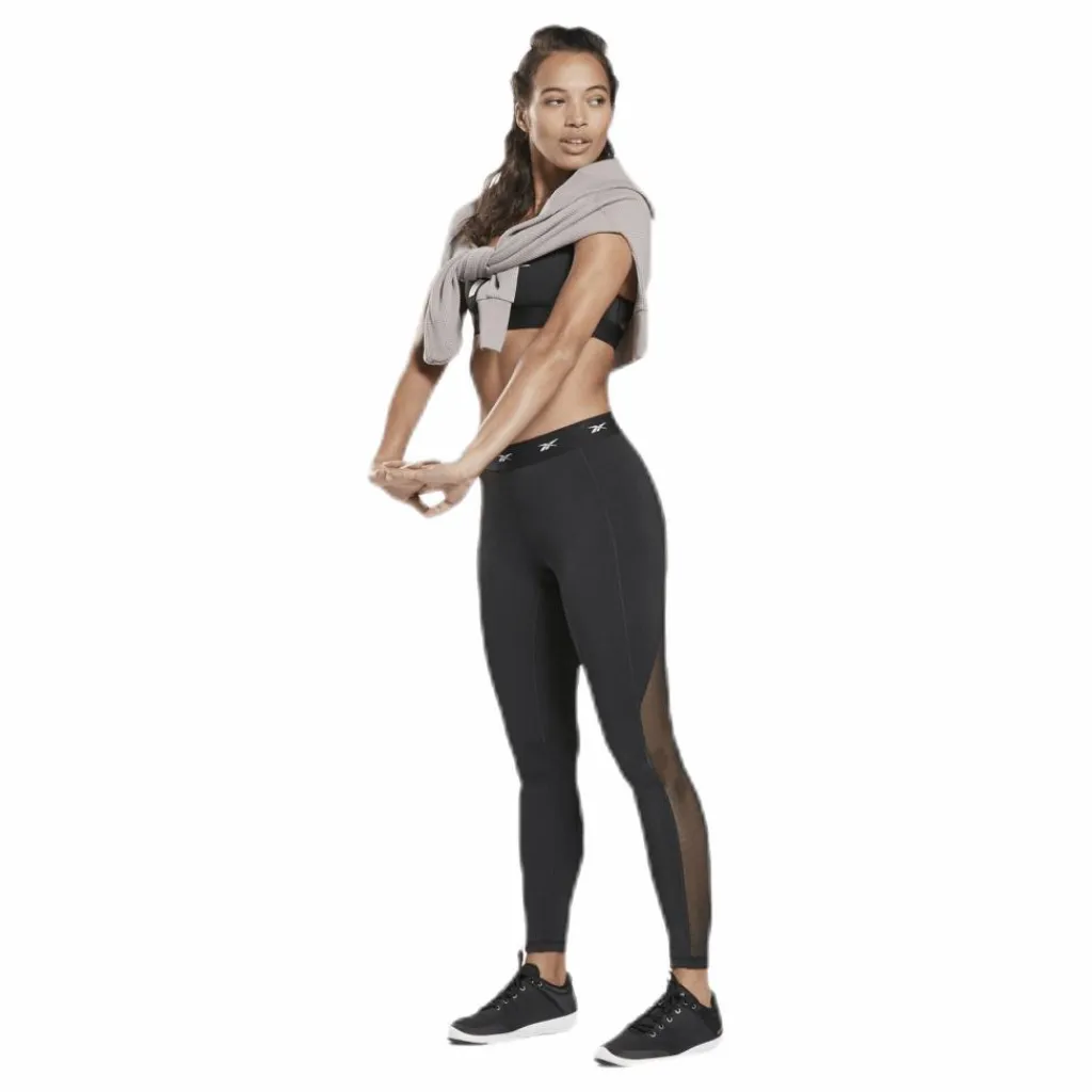 Reebok Hero Racer Pad Bra Read Black Svart Discount