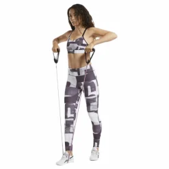 Reebok Hero Strappy Bra White/Black Vit och Svart Discount