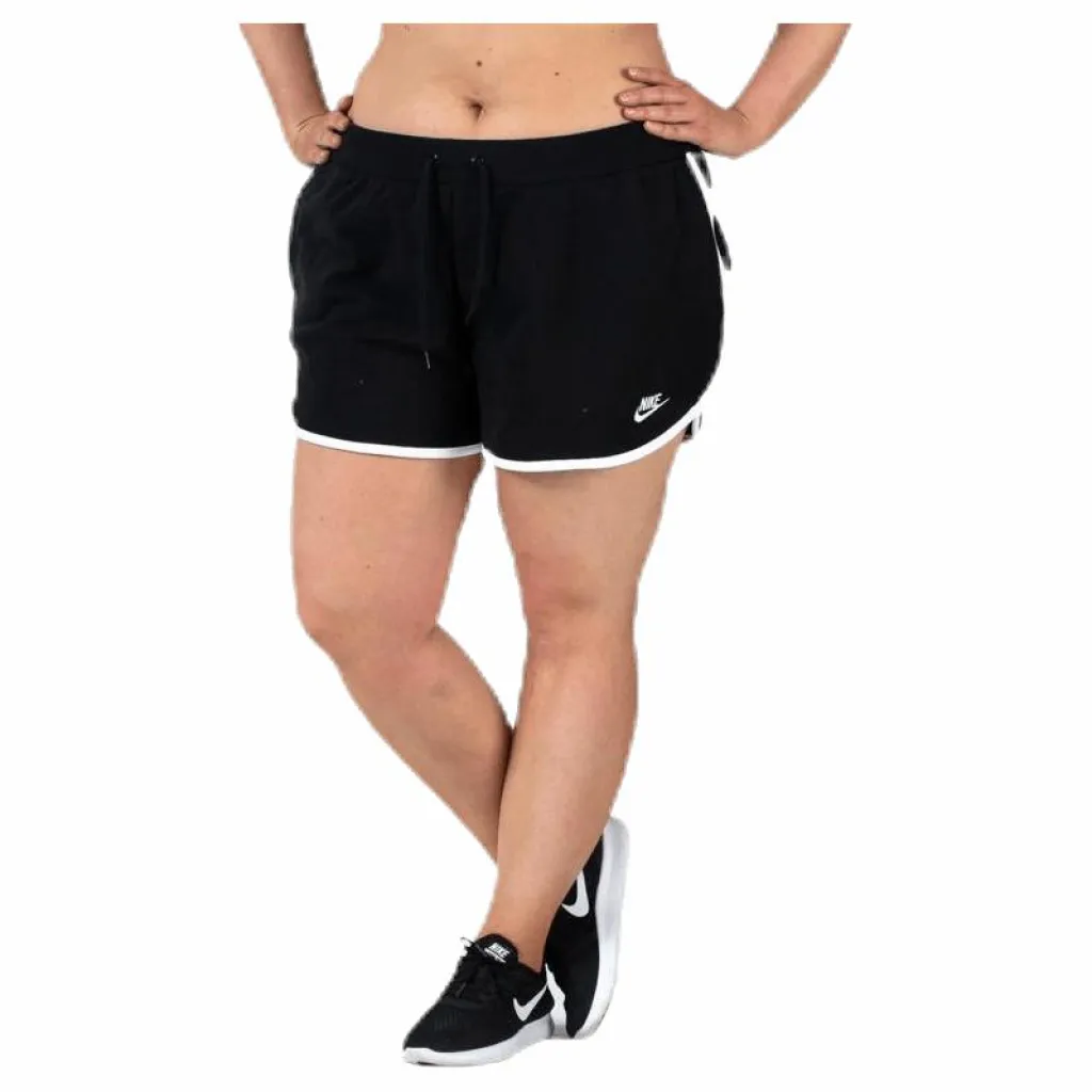 Nike Herritage Short Plus White/Black Svart