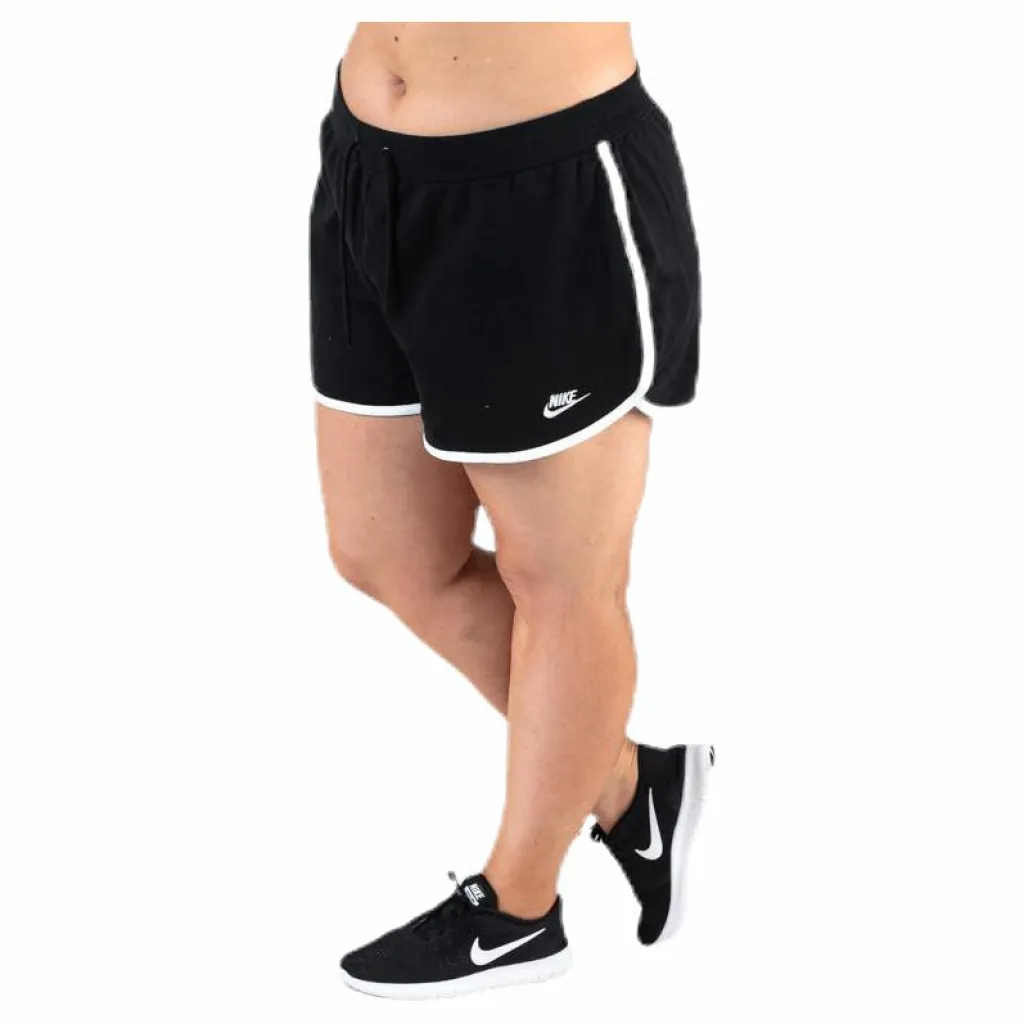 Nike Herritage Short Plus White/Black Svart