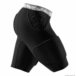 McDavid Hex Shorts Wrap Around Thigh Black New