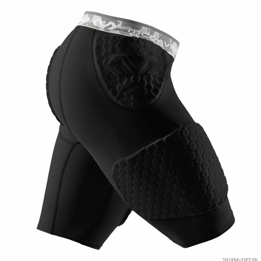 McDavid Hex Shorts Wrap Around Thigh Black New