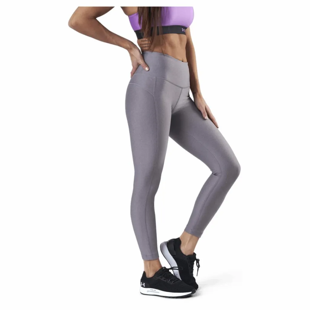 Under Armour HG Armour Hi-Rise Ankle Crop Purple Lila New
