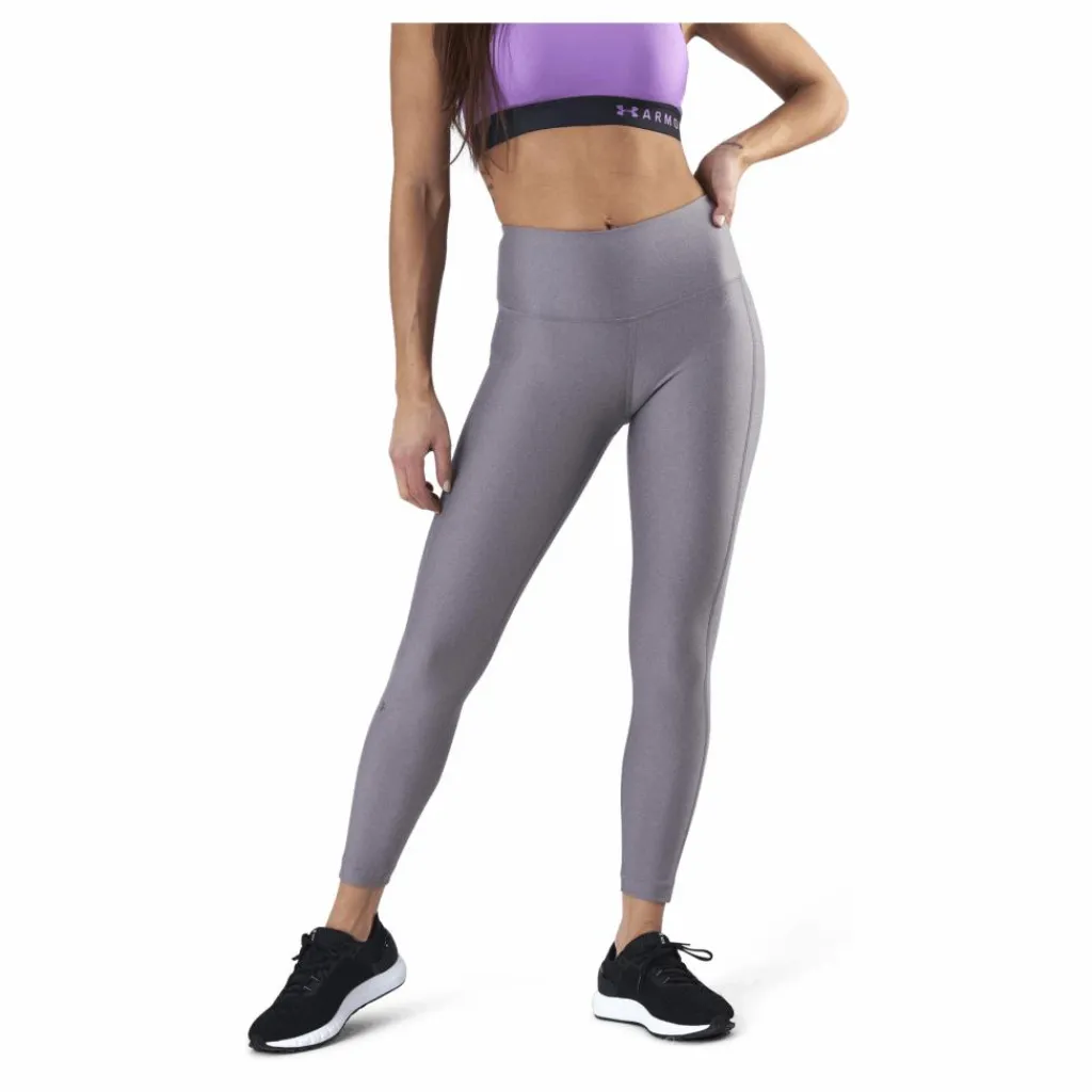 Under Armour HG Armour Hi-Rise Ankle Crop Purple Lila New
