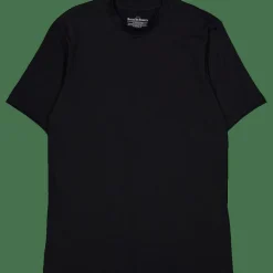 Bread & Boxers High Neck Tee Black New