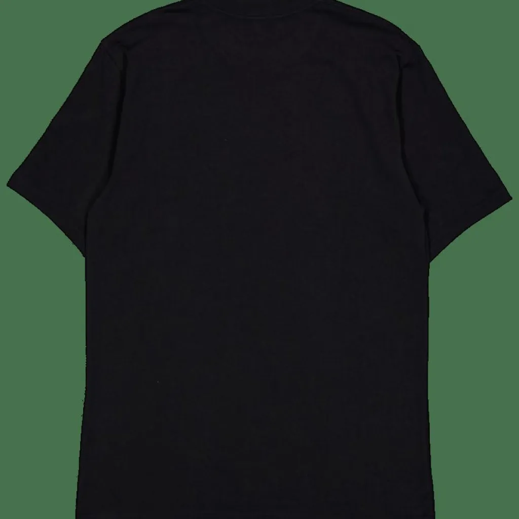 Bread & Boxers High Neck Tee Black New