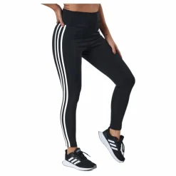 High Rise 3-Stripes 7/8 Tights Black / White*adidas Clearance