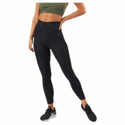 High Waist Leggings Patterned/Black*Better Bodies Clearance