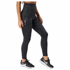 High Waist Tights - Side Pocke Leopard*RS Discount