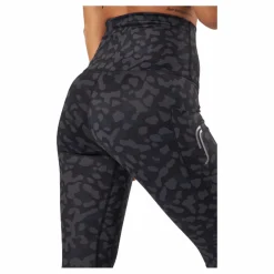 High Waist Tights - Side Pocke Leopard*RS Discount