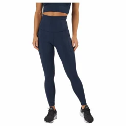 RS High Waist Tights - Side Pocke Dark Blue Blå Best