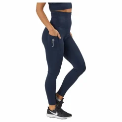 RS High Waist Tights - Side Pocke Dark Blue Blå Best