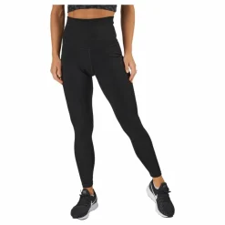 RS High Waist Tights - Side Pocke Black Svart Clearance
