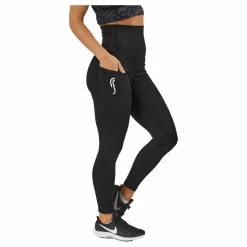 RS High Waist Tights - Side Pocke Black Svart Clearance