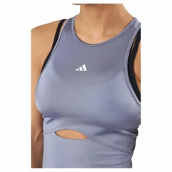 adidas HIIT AEROREADY Training Tank Top Silvio Silver och Grå Online