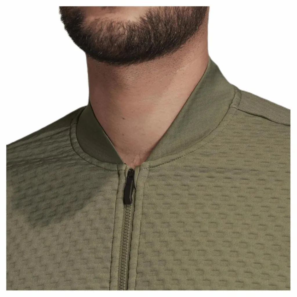 adidas Hike Fleece Jacket Green Grön Clearance