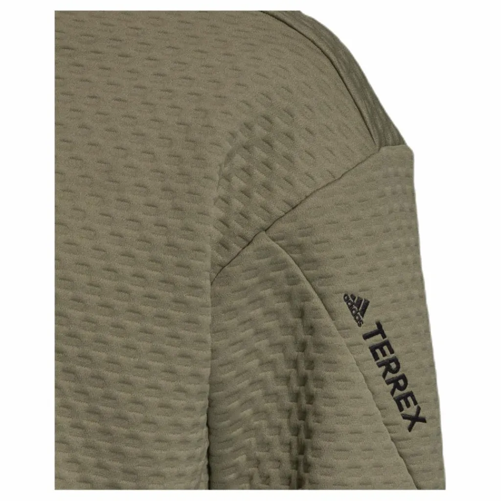adidas Hike Fleece Jacket Green Grön Clearance