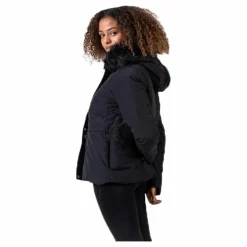 Pieces Hira Puffer Jacket Black Svart Discount