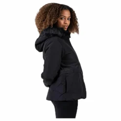Pieces Hira Puffer Jacket Black Svart Discount