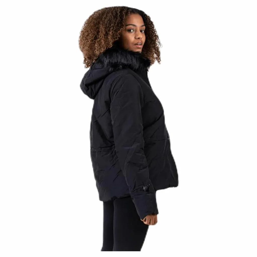 Pieces Hira Puffer Jacket Black Svart Discount